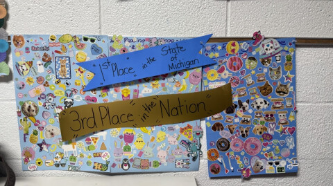 Third grade ranks third in US for AR competition